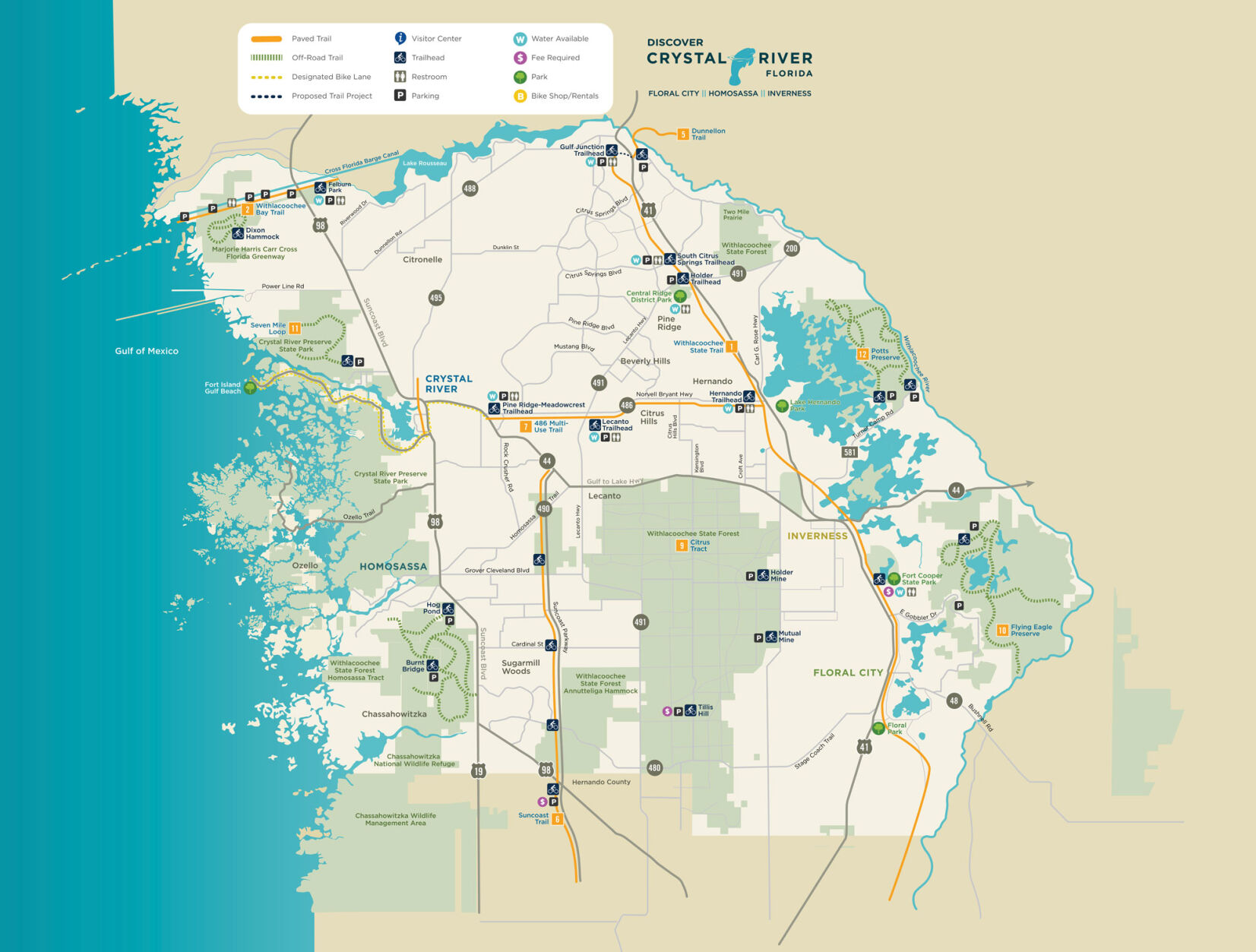 Something good for everyone on the Withlacoochee State Trail 3 (map)